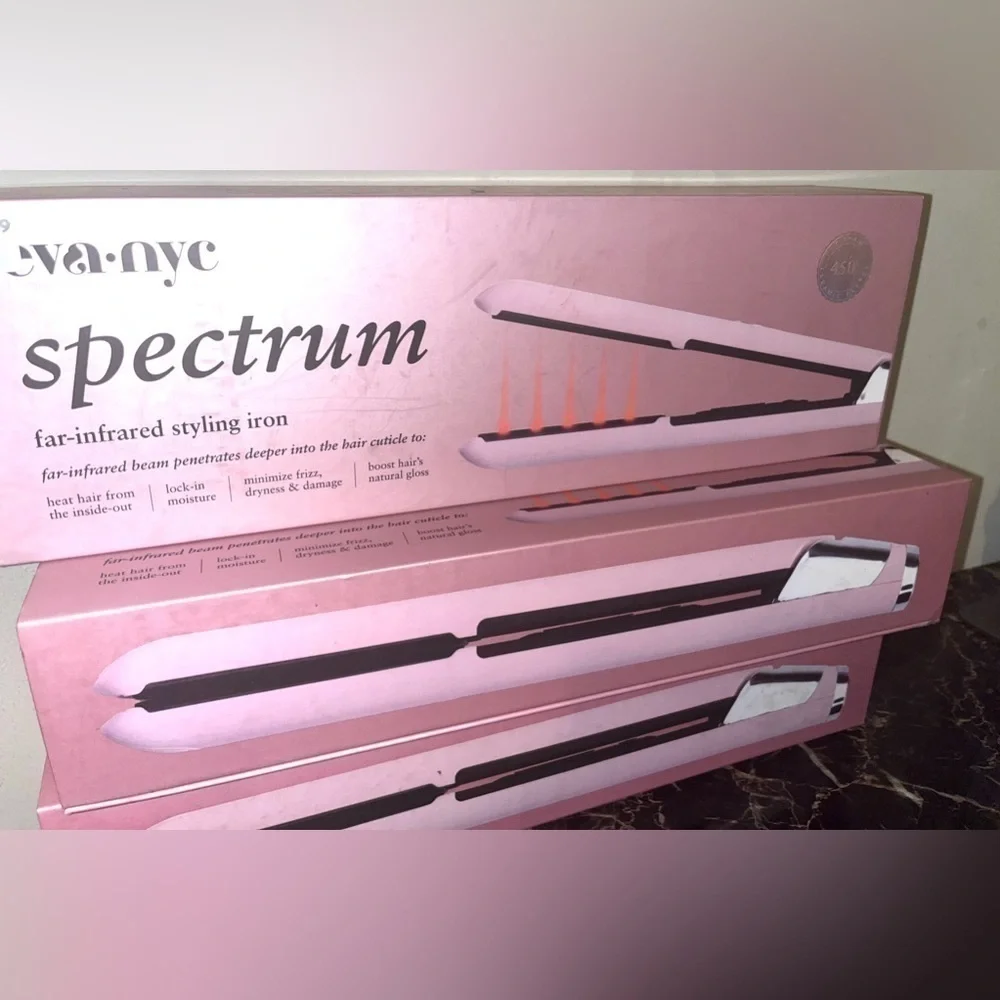 ULTA BEAUTY EVA NYC Spectrum far-infrared
curler ceramic barrel NEW IN THE BOX - Picture 4 of 6
